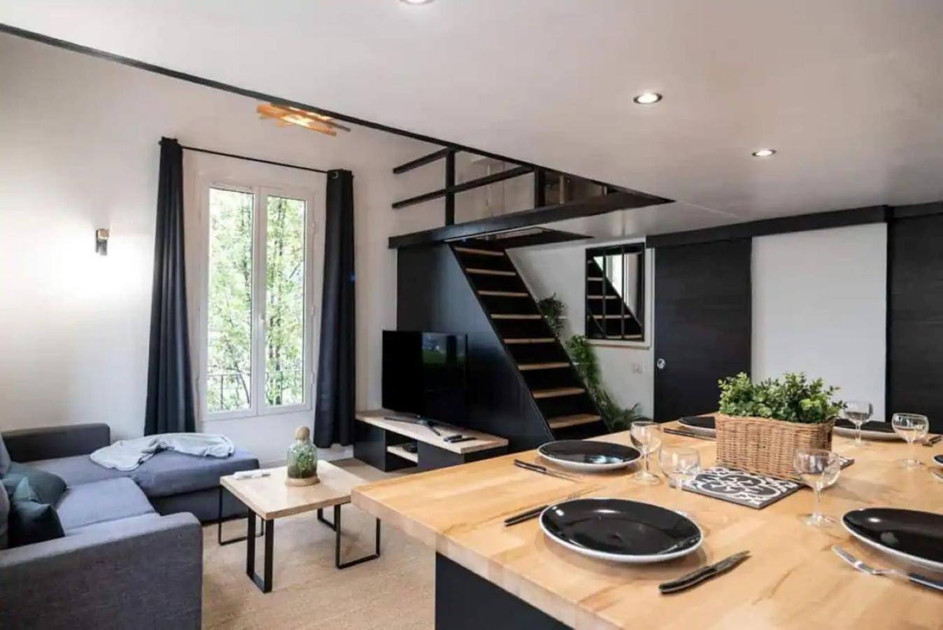 Appartement Avec Mezzanine Nice Buitenkant foto